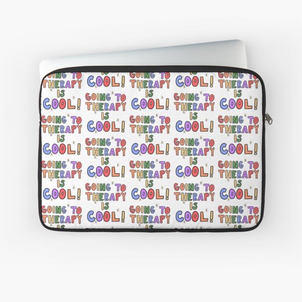 Going To Therapy Is Cool! Macbook Air Laptop Sleeve